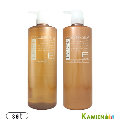 フィヨーレ Fプロテクト ヘアシャンプー DX 1000ml ヘアマスク DX 1000g ポンプ合計2点セット【ゆうパック対応】