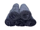 神風コレクションHAYABUSA MF TOWEL〔SUPER BLACK〕5pcs　コーティング拭き取り ワックス　マイクロファイバークロス　ロングファイバ..