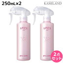 【5/1限定ポイント3倍】アリミノ スパイス ミスト グロスウォーター 250mL ×2個 セット / 美容室 サロン専売品 美容院 ヘアケア スタイリング剤 ミスト 保湿 ダメージケア