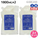 デミ ミレアム シャンプー 1800mL 詰め替え ×2個 セット / 1.8L 業務用 サロン専売品 美容院 ヘアケア demi アミノ酸 デミ 美容室 おすすめ品