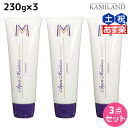 【ポイント3倍!24日20時から】アリミノ アクアモイスチュア エム 230g ×3個 セット / 【送料無料】 洗い流さないトリートメント 美容室 サロン専売品 美容室専売 おすすめ品