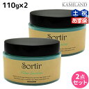 【ポイント3倍!24日20時から】タマリス ソルティール ファイバーインワックス 110g ×2個 セット / 【送料無料】 美容室 サロン専売品 スタイリング剤 おすすめ ヘアワックス スタイリング ワックス うるおい感