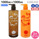 サニープレイス ヘアオペ ナノサプリ クレンジングシャンプー 1000mL + トリートメント 1000mL セット 《グリーンアップル・グレープ・オレンジ・ウーロン》 / 1L 美容室 サロン専売品 美容院 ヘアケア サニープレイス おす