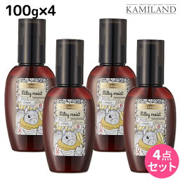 ★最大2,000円OFFクーポン配布中★デミ ウェーボ ジュカーラ ミルキー モイスト 100g ×4個 セット / 【送料無料】 洗い流さないトリートメント アウトバストリートメント サロン専売品 美容院 ヘアケア demi デミ 美容室 おすすめ品