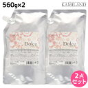 【5/1限定ポイント3倍】インターコスメ アジューダドルチェ トリートメント 560g 詰め替え ×2個 セット / 美容室 サロン専売品 美容院 ヘアケア