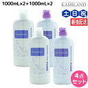 【5/5限定ポイント2倍】ナプラ ワンダーフリーピュア シャンプー 1000mL ×2本 + コンディショナー 1000mL ×2本 セット / 【送料無料】 ...