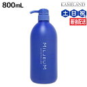 【ポイント3倍!24日20時から】デミ ミレアム シャンプー 800mL / サロン専売品 美容院 ヘアケア demi 弱酸性 ノンシリコン シリコンフリー 低刺激 デミ 美容室 おすすめ品