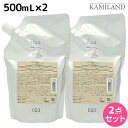 ナンバースリー イルガ 薬用 シャンプー 500mL 詰め替え ×2個 セット / 医薬部外品 美容室 サロン専売品 美容院 ヘアケア おすすめ品 低刺激 フケ かゆみ 頭皮ケア ヴィーガン ビーガン Vegan