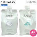 ★最大2,000円OFFクーポン配布中★タマリス ソルティール シャンプー 1000mL 詰め替え ×2個 《アップル ピオニー ジャスミン アイス》 選べるセット / 【送料無料】美容室 サロン専売品 美容院 ヘアケア さらさら しっとり クール ひんやり ツヤ