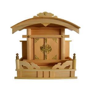 【現役神職監修】神棚 一社 ひのき 恵比寿 恵比寿宮(大)【宮型 宮形 お宮 祭壇 棚 祭祀 斎場 祭場 拠所 仏壇】【送料無料】