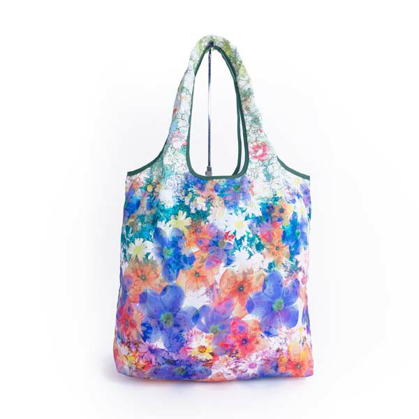 美研繊維 エコバッグ AEC-006「フラワーガーデン」あそ美心 メーカー直送品 ※他ブランド商品と併買不可※ トートバッグ マイバッグ エコバッグ エコ かばん かわいい ファッション 雑貨 プレゼント ギフト 包装(代引不可)