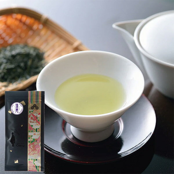 楽天京のもん 京都の名店・名品・良品【マラソン最大1600円クーポン】ちきりや 銘茶「宇治煎茶 瑞雲（80g）」メーカー直送品 ※他ブランド商品と併買不可※ 宇治茶 宇治 瑞雲 茶葉 緑茶 国産 茶 お茶 水出し ドリンク プレゼント ギフト （代引不可）