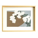 【祇園祭◆1000円SALE】芸艸堂 木版画 神坂雪佳「No.17 ももよ草(額装)」神坂雪佳用額付き メーカー取寄品 花 草花 植物 版画 インテリア 和風 ...