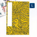【GW限定100円引セール】かみもん 御朱印帳 トラ柄(2) Lサイズ 12×18(cm) ご朱印帖 御朱印帖 御集印帳 納経帳 蛇腹タイプ 寅 トラ 虎 かっ...