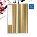 【GW限定100円引セール】かみもん 御朱印帳 モダンストライプ Mサイズ 11×16(cm) ご朱印帖 御朱印帖 御集印帳 納経帳 蛇腹タイプ ストライプ 縞...