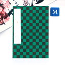 【GW限定100円引セール】かみもん 御朱印帳 市松柄 緑 Mサイズ 大判 11×16cm ご朱印帳 御朱印帖 ご朱印帖 御集印帳 納経帳 蛇腹タイプ アコーデ...