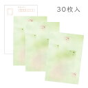 【マラソン最大1600円クーポン】かみもん 和紙はがき「光琳 その四十七」30枚入りパック おしゃれ かわいい 作品 和風 和柄 レトロ 厚口 お礼 越前 報告...