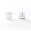 かざりや鐐 CHIKUEIDO Jewelry kzr-u-010 イヤリング「ジャルダン 石庭」925銀 メーカー取寄品 耳飾り アクセサリー フォーマル カジュアル ドレス ファッション 銀細工 銀 おしゃれ 高級 上品 雑貨 プレゼント ギフト お祝い 誕生日 入学 就職 竹影堂