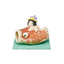 【祇園祭◆5%SALE】熊谷聡商店 楽置物 ERW015「わんぱく(兜・敷布付)」京焼くまがい メーカー取寄品 陶器 季節 こどもの日 五月人形 イベント 飾り...