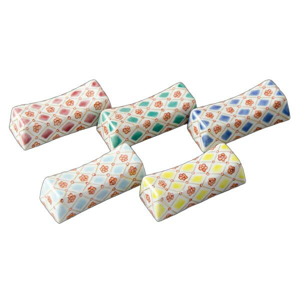 熊谷聡商店箸置HHG713「五色花...