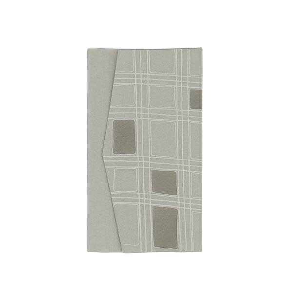 岡山工芸 念珠入れ ONE TONE「格子(グレー)」手描き京友禅 メーカー取寄品 チェック ウィンドウペン 数珠 数珠入れ 念珠 袱紗 ふくさ 京友禅 アクセ...