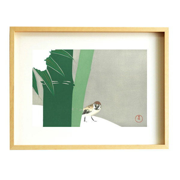 楽天市場】すずめ雀（絵画｜アート・美術品・骨董品・民芸品）：ホビー