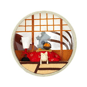 夢み屋im-12京の町屋「こたつ(12月)」メーカー取寄せ品ちりめん季節のお飾り可愛い置物雑貨プレゼントギフト12ヶ月