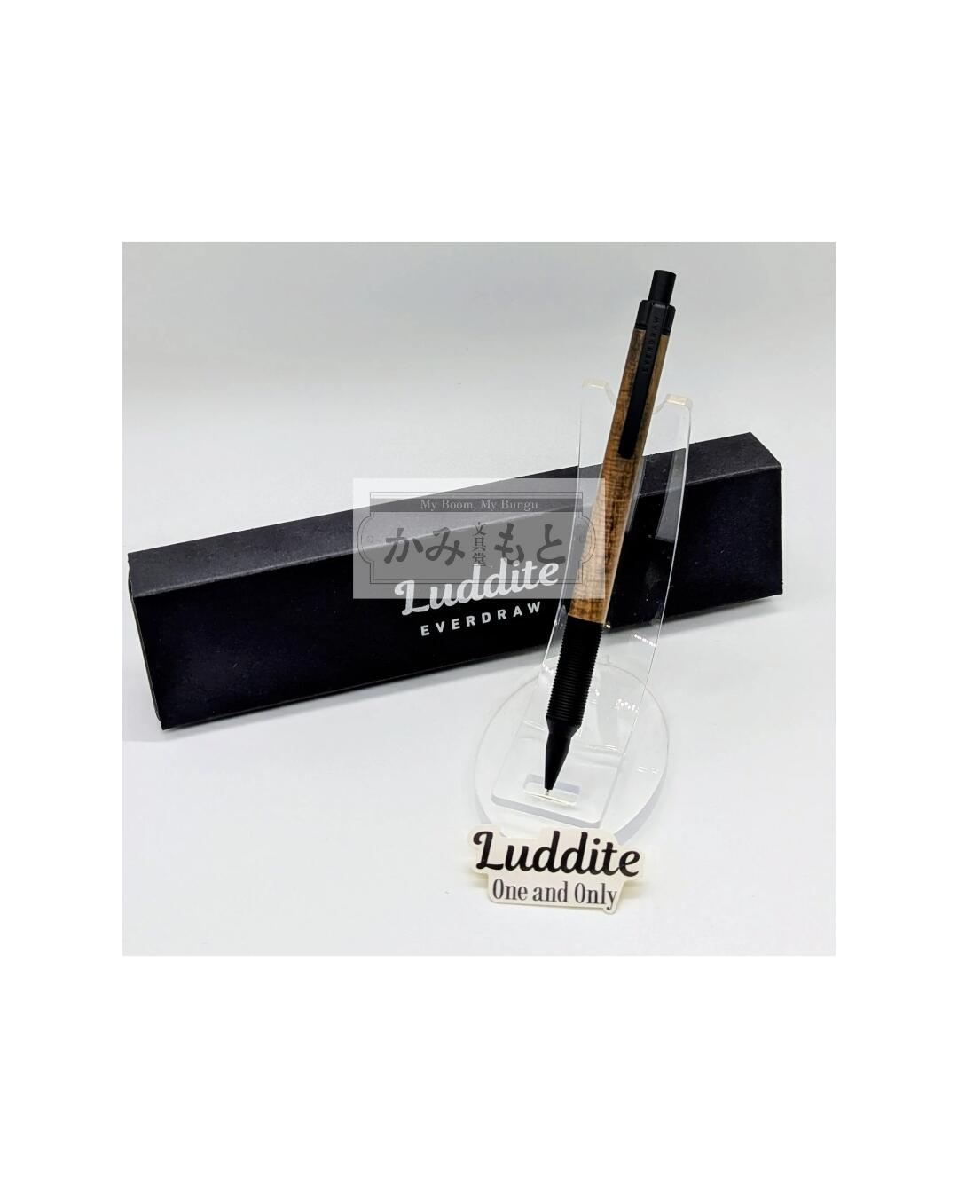 乐天商城 - 【数量限定モデル】銘木 ローズウッド Luddite（ラダイト）ペンシル EVER DRAW Wood Model 銘木モデル 0.5mm LDWBC-MP4RWC-05