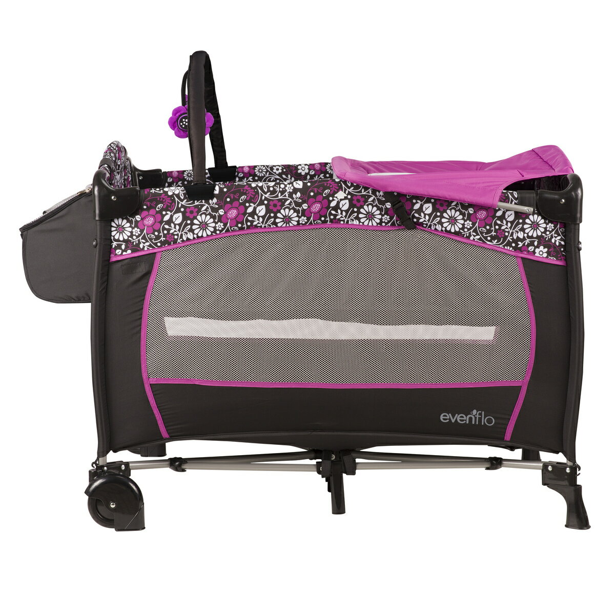 プレイタイム 乳児用品 ポータブル・ベビースイート・デラックス （カラー：ダフネ） Portable BabySuite Deluxe お子様の睡眠 キャリーバッグ付属 おしゃれ かわいい ベビー用品 ベビー 海外 出産祝い 子供 赤ちゃん お洒落 個性 イーブンフロー evenflo