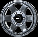 BR-44 CCT 付属品：エアバルブ Concrete MilitaryBlack センターキャップ別売り 16インチ 16×6.5J +25 -5 1...