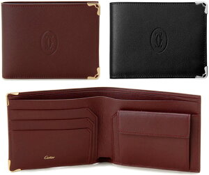 Cartier դޤۥޥȥɥƥ 줢2ޤۥ֥å 磻å2C åե졼࿷̤ѡšMUST DE CARTIER WALLET