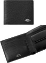 Cartier カルティエ メンズ小銭入れ付き二つ折り財布エナメルロザンジュロゴプレートブラックグレインカーフスキンレザー型押しレザー 2つ折り財布菱形ロゴプレート COIN WALLETプレゼンとや贈り物におすすめのアイテム 新品未使用【中古】(4)