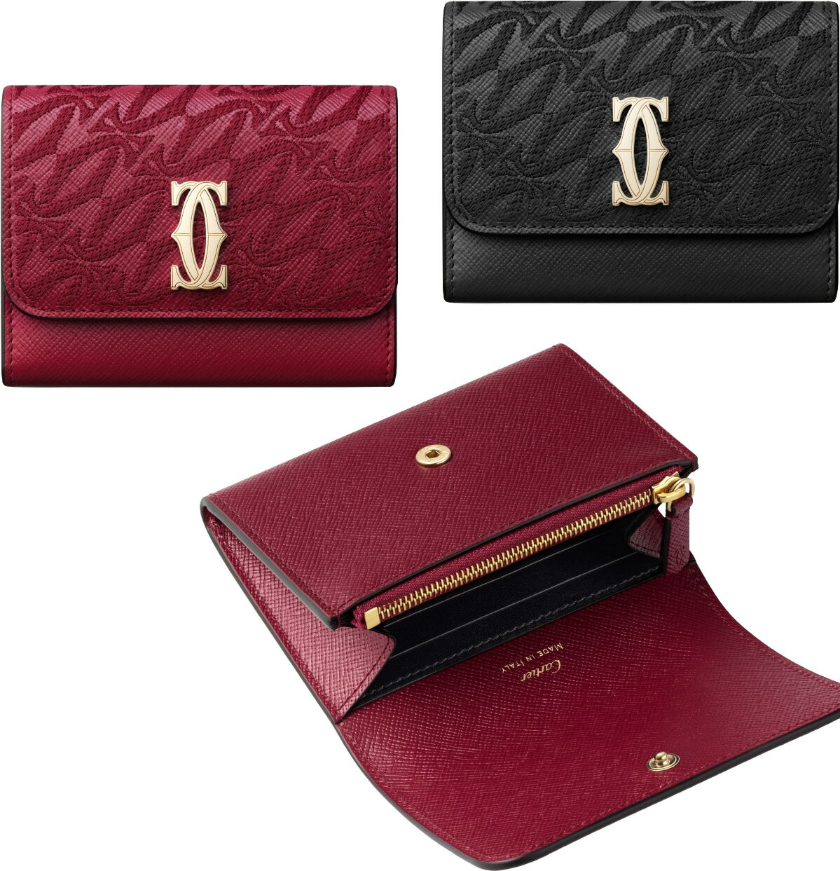 楽天市場】カルティエ 財布 二つ折り（レディース財布｜財布