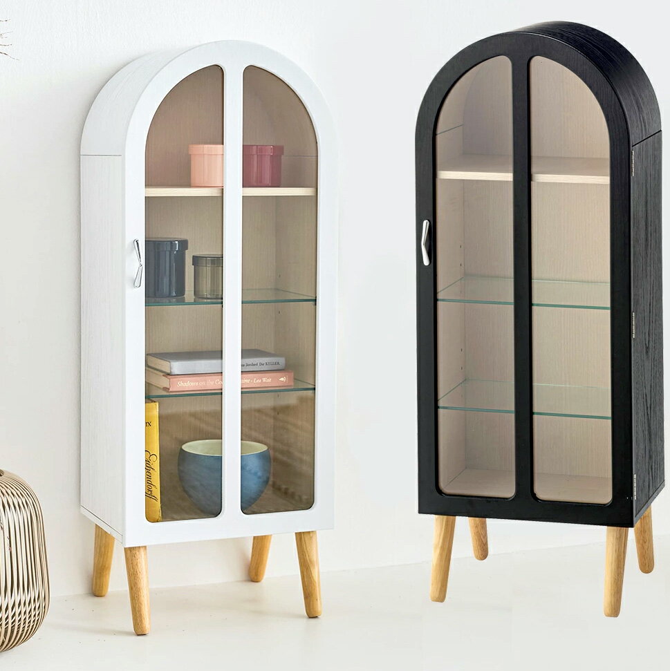 楽天市場】アンティーク 棚（カラーグリーン）（キャビネット