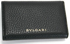 BVLGARI KEYCASEブルガリ 6連キーケースモネーテコインロゴプレートメタルロゴ　ダウニーグレインカーフレザーブラック シガーブラウン ライトピンクGRAIN　MONETE