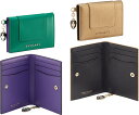 BVLGARI ブルガリ メタルロゴ2つ折りクレジットカードケースカーフレザー×ナッパレザー 二つ折りカードホルダーライトゴールド アイボリーベージュ ブラック...