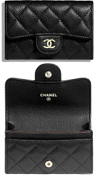 シャネル CHANEL シャネル 名刺入れブラックキャビアスキン カードケース マトラッセキルティングマチ付き名刺入れ パスケース定期入れ 名刺ケースブラック×CC ゴールド金具 ロゴ ココマークCARD CASE C3906BKGD さいふ 財布 サイフ