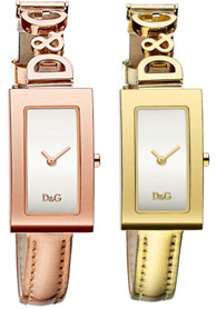 ドルチェ＆ガッバーナ ウォッチ ミラノD&G TIME WATCH MilanoD&Gのロゴ金具×レザーバンドブレスレット＆バングルとしてアクセサリーとしてもOK リストウォッチ腕時計 アナログDOLCE＆GABBANA ドルガバ ディー＆ジー レディース