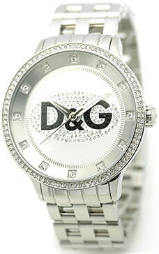 DOLCE＆GABBANA D&Gルチェ＆ガッバーナ 腕時計 プライムタイムD&G TIME watch PRIME TIMEアナログ ラインストーン ステンレスブレス ドルガバ ディー＆ジー メンズ レディース