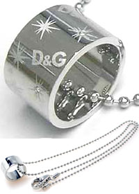 DOLCE&GABBANA ڥȥͥå쥹С󥰥ȥåץ꡼ ܡPENDANT NECKLACEɥ륬...