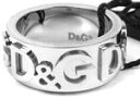 ドルチェ&ガッバーナ 指輪 D&G リング ジュエリー立体ロゴ×シルバーリングJewelry Ring 18号 22号DJ0151 DJ0152 DJ0153DOLCE&GABBANA 指輪ドルチェ＆ガッバーナ ドルガバ指元のアクセントにディー＆ジー ディーアンドジー