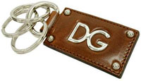 ドルチェ＆ガッバーナ キーケース ドルチェ＆ガッバーナ キーリングDOLCE&GABBANA ドルガバメンズ ブラック DGロゴKEYHOLDER キーホルダー キーケースブラック ブラウンD&G ディー＆ジーBP1377-A35308B936 8S032