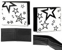 DOLCE&GABBANA D&Gドルチェ&ガッバーナメンズ二つ折り財布 ブラックカードケース ドルガバ箔押しロゴ ブラックロゴプレートDGスター ホワイト 星D&Gロゴプリント カーフスキンレザー2つ折り財布 札入れテキストグラフィティプリント(4)