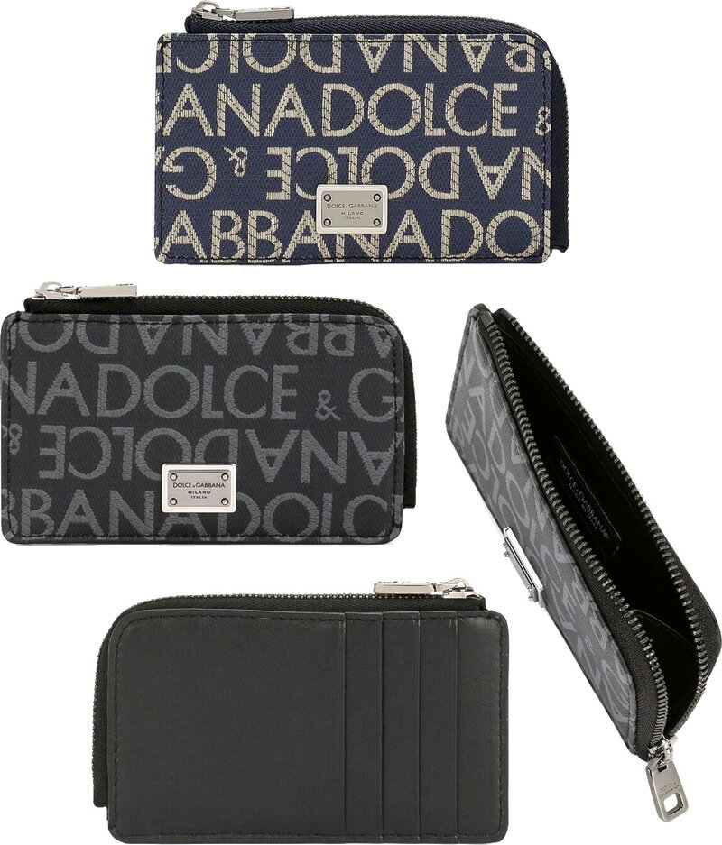 DOLCE&GABBANA D&GɥåС ɥ륬Х ɥդLեʡ󥱡ꥢ 4ݥȥץ졼Ⱦդ쥸åȥɥե饰ȥ ֥å ͥӡCARDCASE8B969BK8L625NV