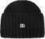 DOLCE&GABBANAɥ륬 ꥢåȥ˥åȥåץС᥿DGץ졼ȥѥå󥰥åԤ˹ ˥å˹ ֥åɥåС D&G ǥ ˽KNIT CAP N0000BK֥륢å