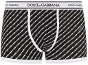 DOLCE&GABBANA D&G ドルチェ&ガッバーナ ドルガバポルカドットプリントジャージーボクサーパンツメンズ リブロゴボクサーブリーフパンツゴムウエスト...