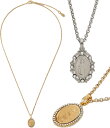 DOLCE&GABBANA D&Gドルチェ&ガッバーナ ドルガバ オーバルメタルペンダントネックレスラウンドクリスタルプレートセイクリッドオーバルゴールド シルバー ディー&ジーメンズ レディース アクセサリーPENDANT NECKLACE W111187655SLZOO00GD