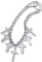 D&G ネックレス ジュエリーチェーンネックレス 十字架クロスチャーム ペンダントDOLCE&GABBANA Jewelry Necklaceドルチェ&ガッバーナ ドルガバメンズ レディース 男女兼用ボールクロス&クロスプレートクロス打ち抜きプレート カラビナ
