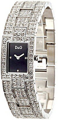 ドルチェ&ガッバーナ DOLCE＆GABBANA ドルガバドルチェ＆ガッバーナ 腕時計D&G TIME watch C'est chic 3719251037BKラインストーンベルト シルバーバンド リストウォッチブレスレットアクセサリーディー＆ジー レディース シエストチック