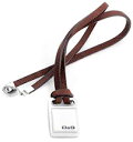 ドルチェ&ガッバーナ D&GDolce&Gabbana Necklaceレディース メンズ ネックレスネックレス ブラウン×シルバー×ホワイトレザーチョーカー ...